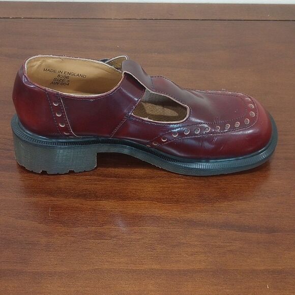 Vintage 90's Dr. Martens T Strap Mary Janes ~ Size 5 UK / 7 US ~ 8306, AW 004 - Picture 10 of 15
